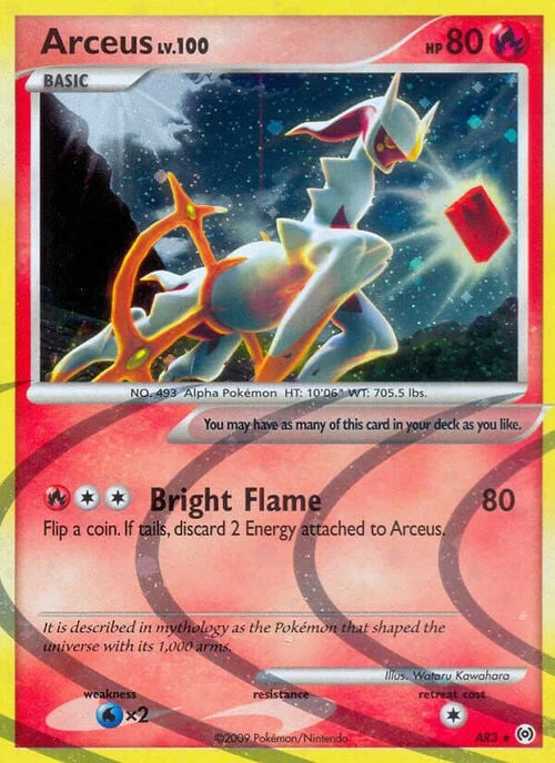 Arceus Lv.100 — Platinum Arceus