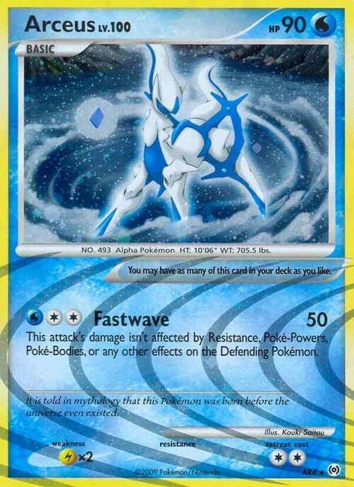 Arceus Lv.100 — Platinum Arceus