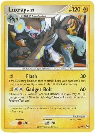 Luxray — Theme Deck & Blisters Exclusives