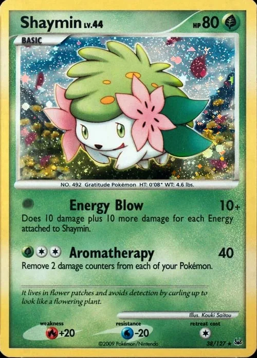 Shaymin Lv.44 — Theme Deck & Blisters Exclusives