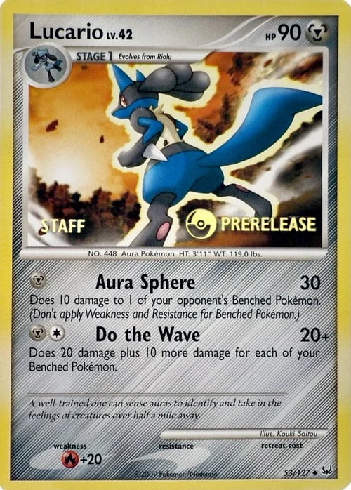 Lucario Lv.42 — Prerelease Promos
