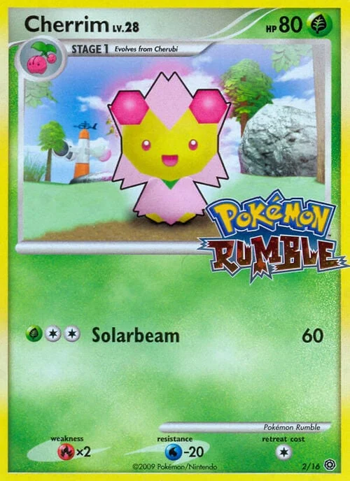 Cherrim Lv.28 — Pokémon Rumble
