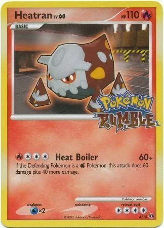 Heatran — Pokémon Rumble