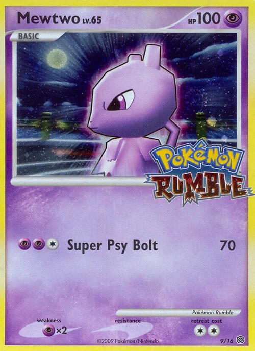 Mewtwo Lv.65 — Pokémon Rumble