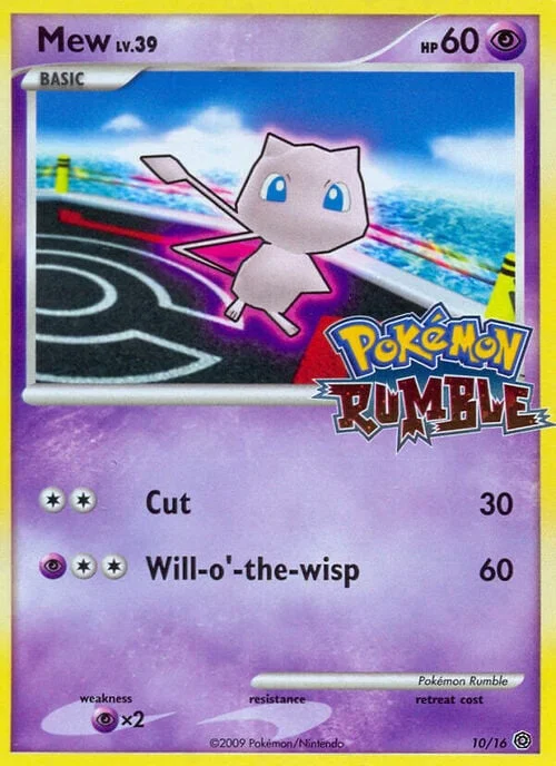 Mew Lv.39 — Pokémon Rumble