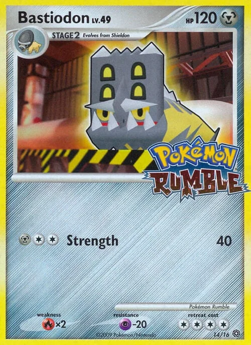 Bastiodon Lv.49 — Pokémon Rumble