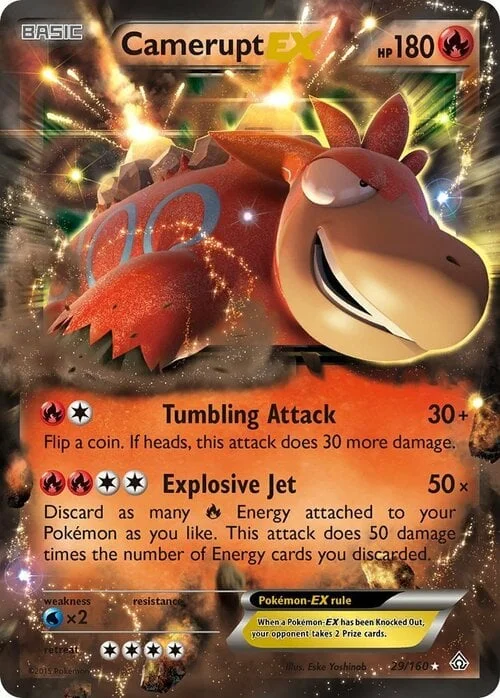Camerupt EX — Primal Clash