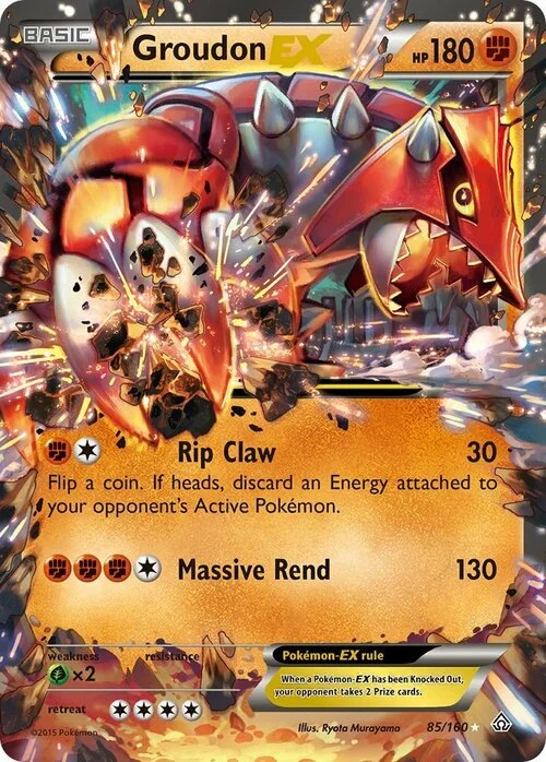 Groudon EX — Primal Clash