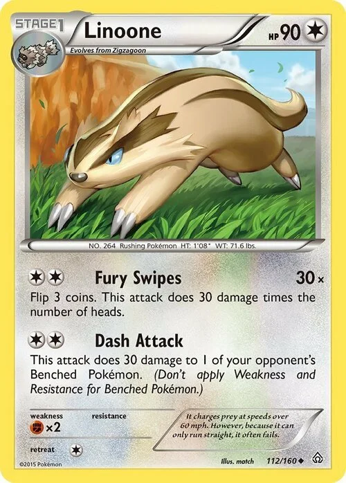 Linoone — Primal Clash