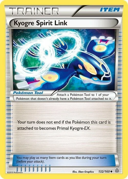 Kyogre Spirit Link — Primal Clash