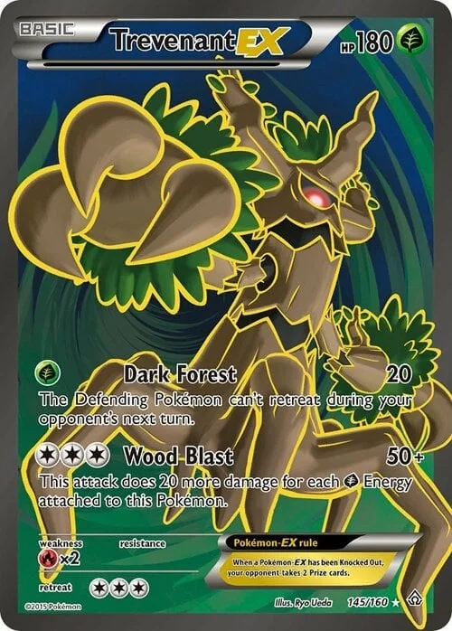Trevenant EX — Primal Clash