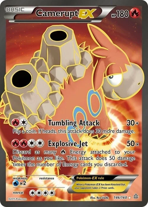 Camerupt EX — Primal Clash