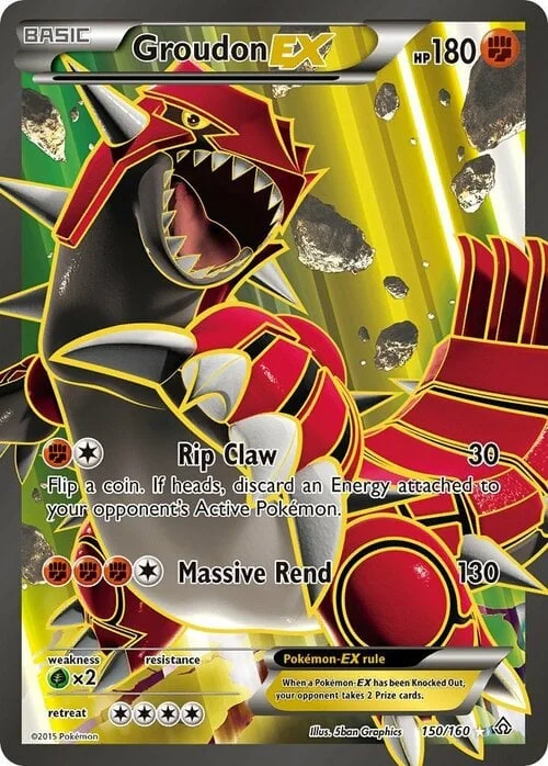 Groudon EX — Primal Clash