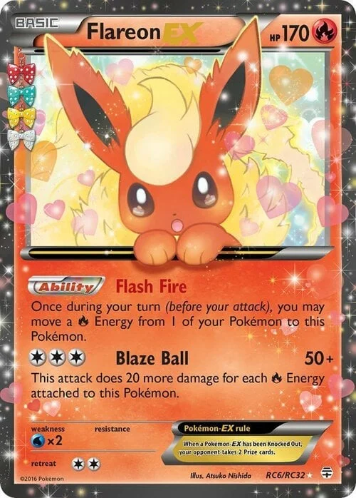 Flareon EX — Radiant Collection Generation