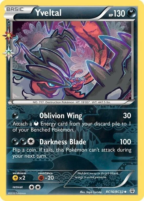 Yveltal — Radiant Collection Generation