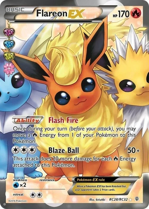 Flareon EX — Radiant Collection Generation