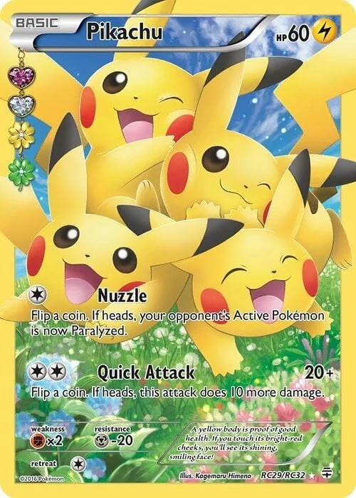 Pikachu — Radiant Collection Generation