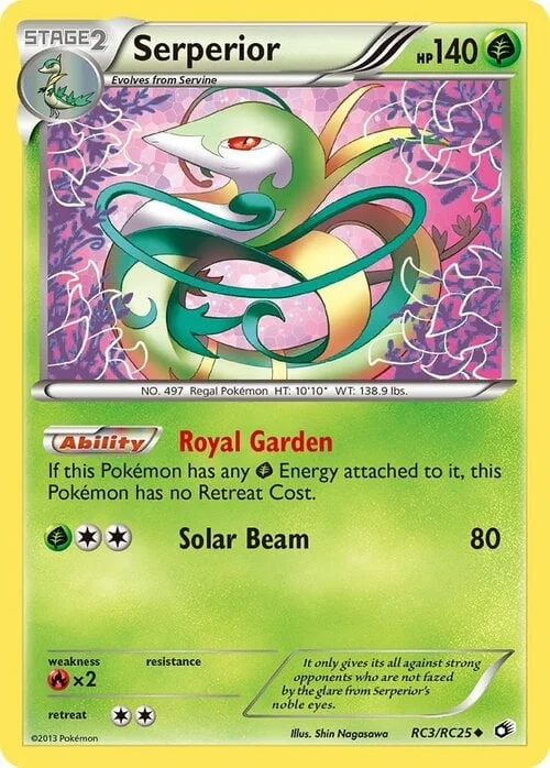 Serperior — Radiant Collection Legendary Treasure
