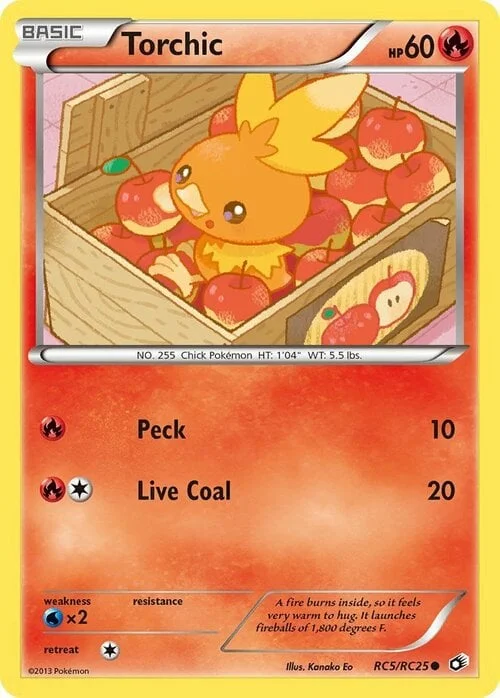 Torchic — Radiant Collection Legendary Treasure