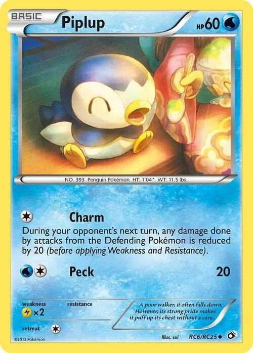 Piplup — Radiant Collection Legendary Treasure