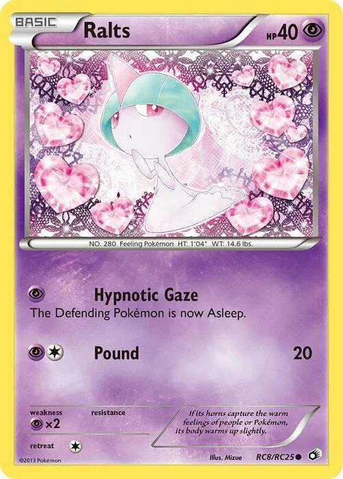 Ralts — Radiant Collection Legendary Treasure