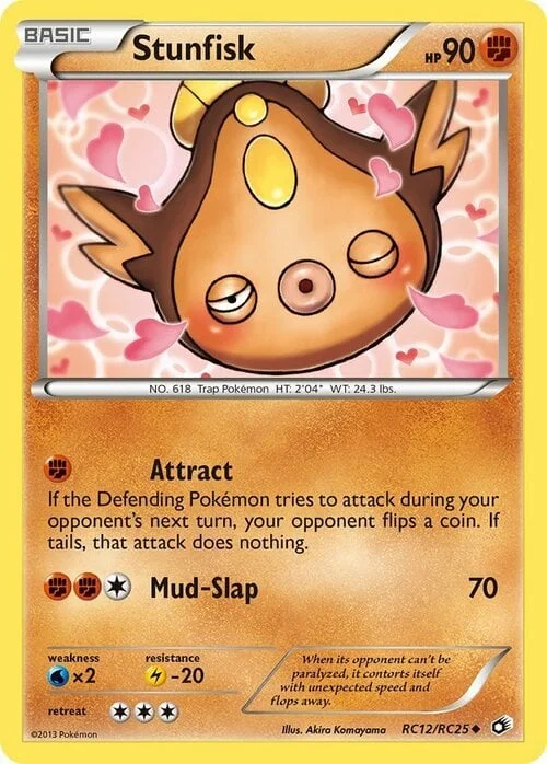 Stunfisk — Radiant Collection Legendary Treasure