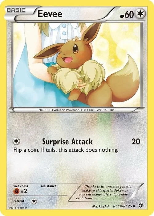 Eevee — Radiant Collection Legendary Treasure