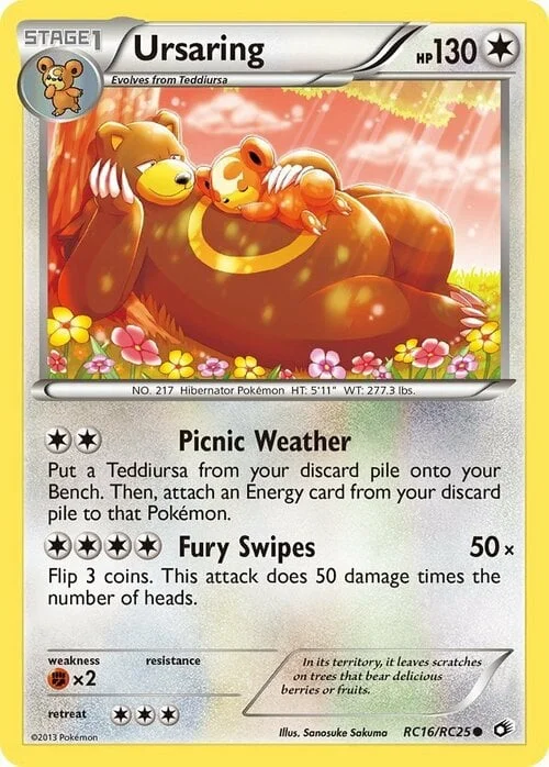 Ursaring — Radiant Collection Legendary Treasure