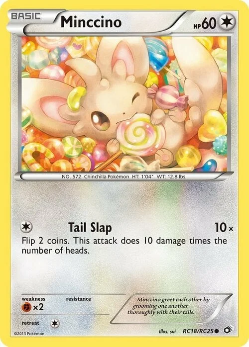Minccino — Radiant Collection Legendary Treasure