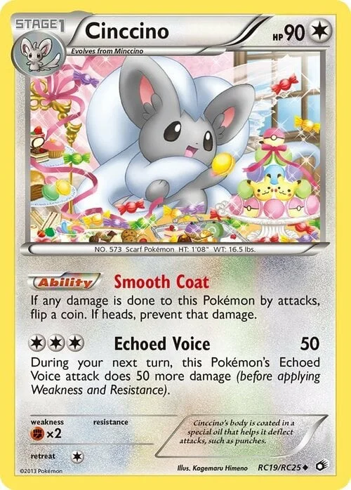 Cinccino — Radiant Collection Legendary Treasure