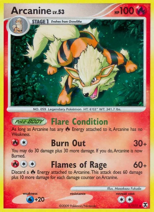 Arcanine Lv.53 — Rising Rivals