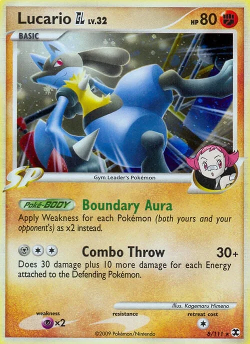 Lucario GL LV.32 — Rising Rivals