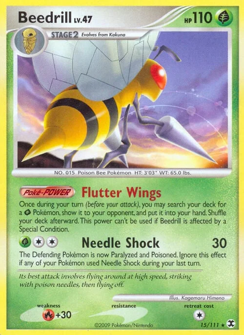 Beedrill Lv.47 — Rising Rivals