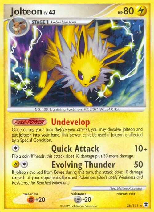 Jolteon LV.43 — Rising Rivals