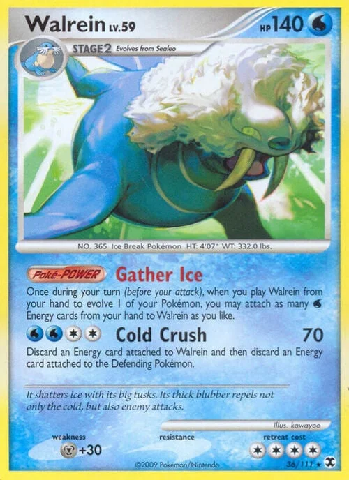 Walrein Lv.59 — Rising Rivals