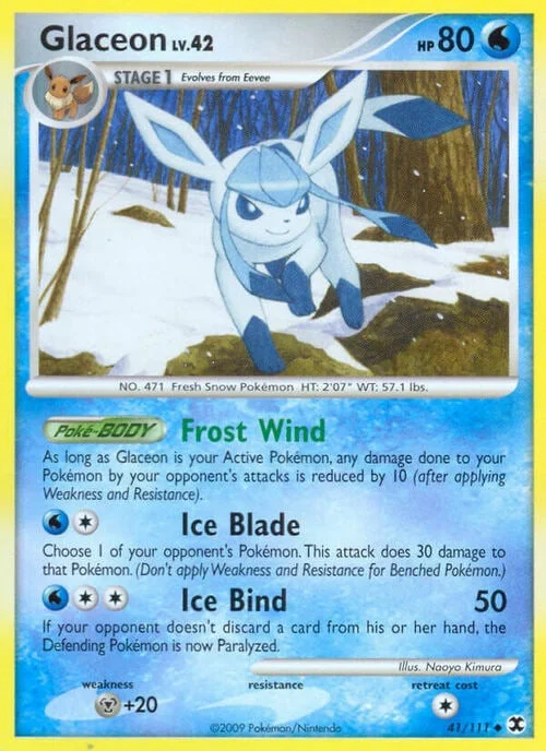 Glaceon LV.42 — Rising Rivals