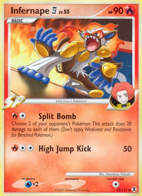 Infernape 4 LV.55 — Rising Rivals