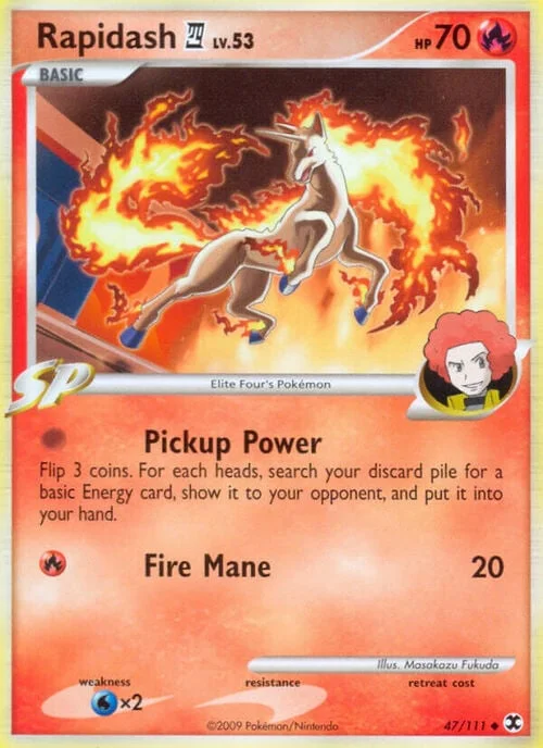 Rapidash 4 LV.53 — Rising Rivals