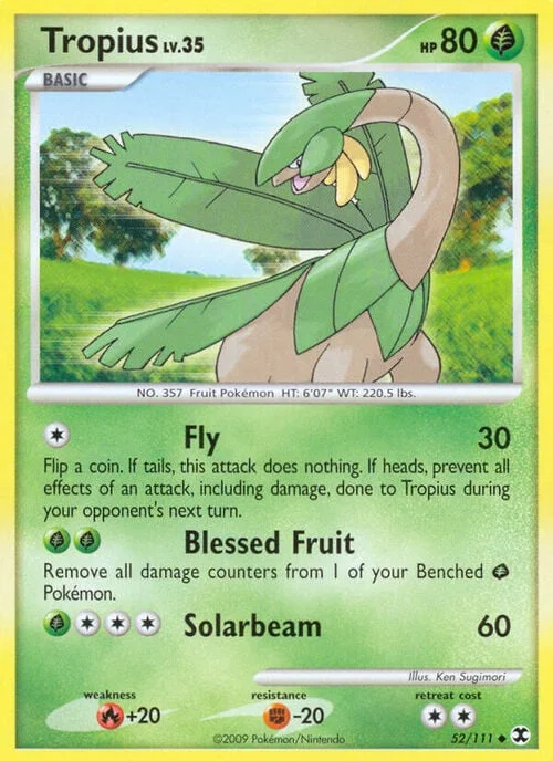 Tropius LV.35 — Rising Rivals