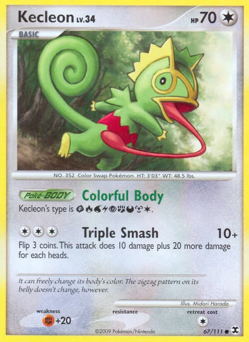 Kecleon LV.34 — Rising Rivals