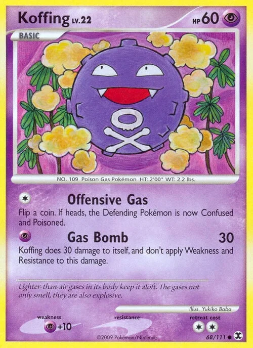 Koffing LV.22 — Rising Rivals