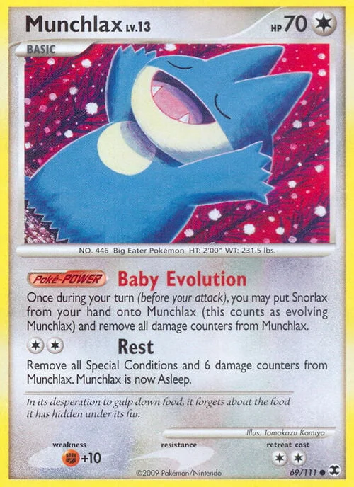 Munchlax Lv.13 — Rising Rivals