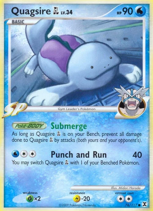 Quagsire GL LV.34 — Rising Rivals