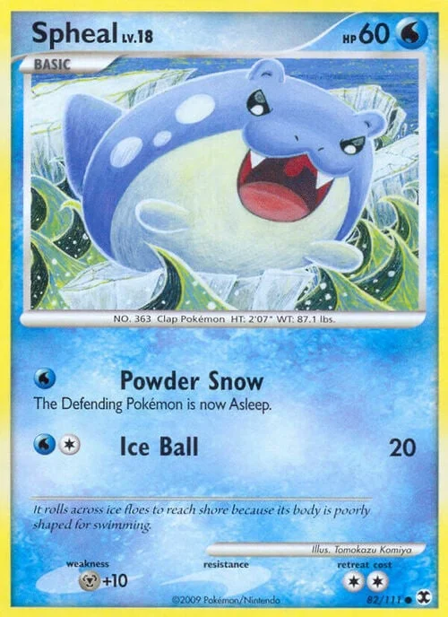 Spheal LV.18 — Rising Rivals
