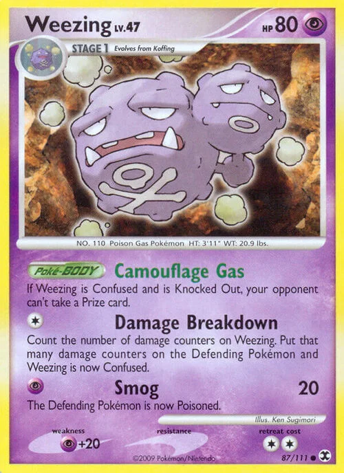 Weezing Lv.47 — Rising Rivals