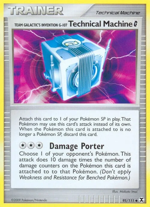 Team Galactic's Invention G-1Ultra Rare | 07 Technical Machine G — Rising Rivals