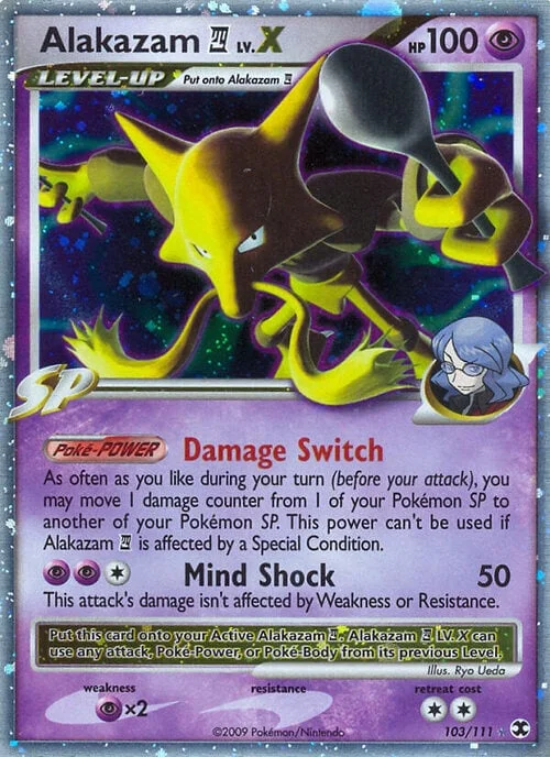 Alakazam LV.X — Rising Rivals