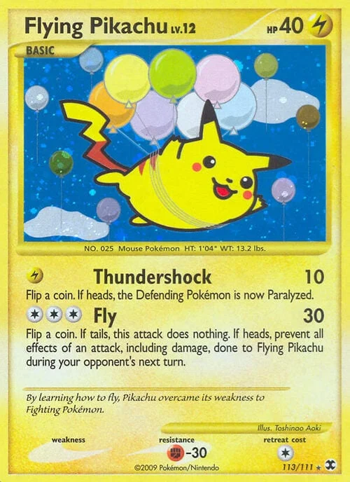 Flying Pikachu LV.12 — Rising Rivals