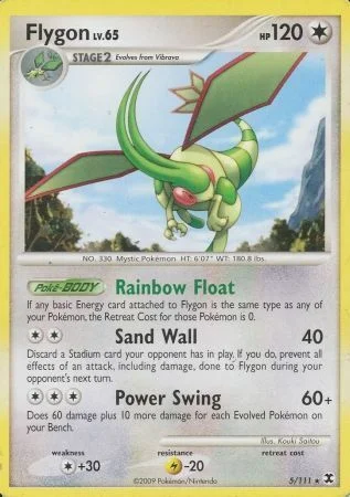 Flygon — Rising Rivals Promos