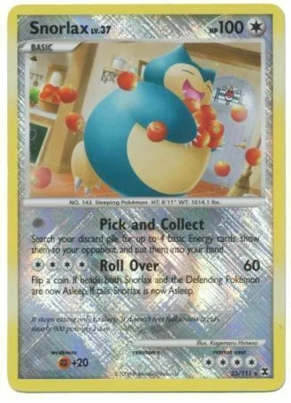 Snorlax — Rising Rivals Promos